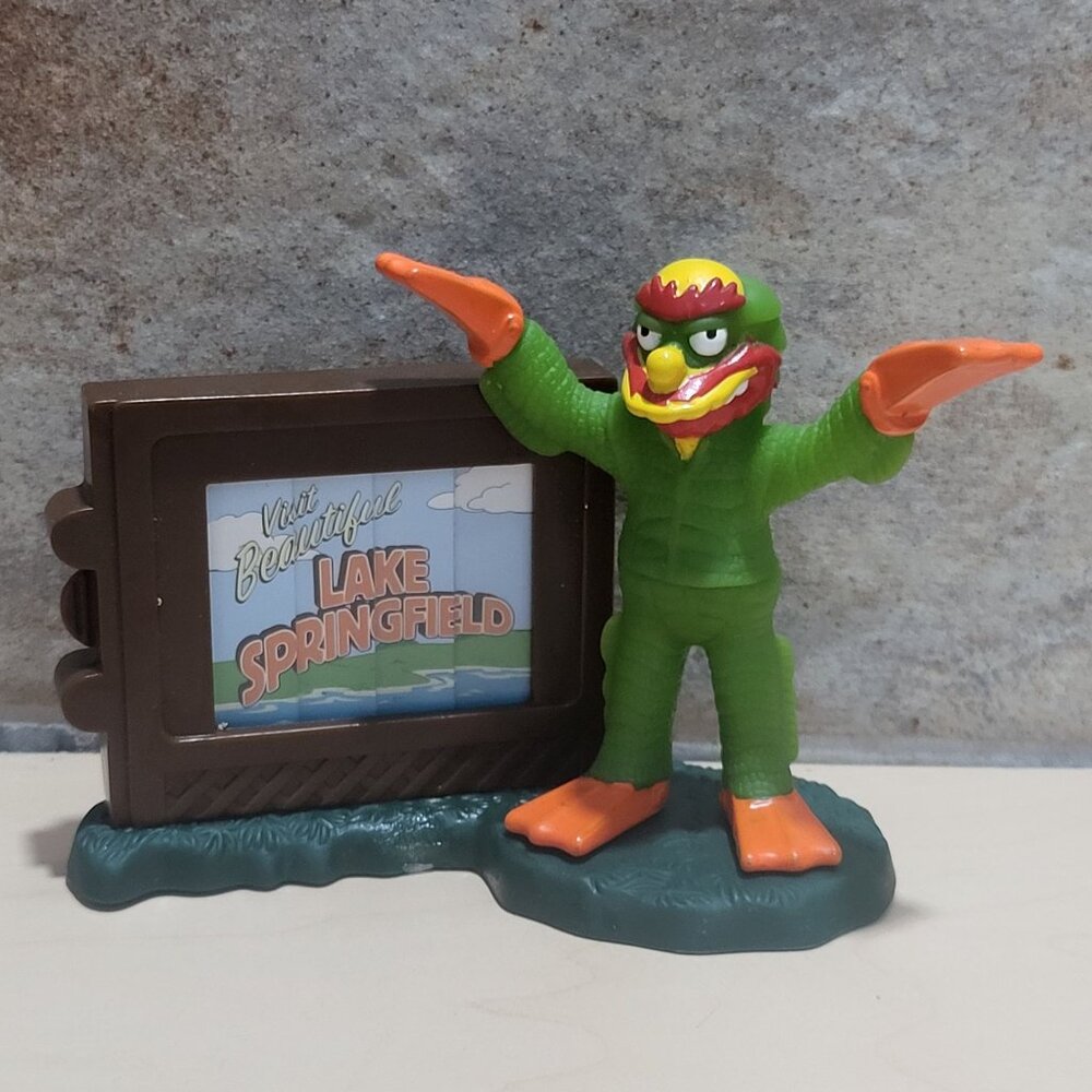 Vintage Burger King Groundskeeper Willie The Simpsons Creepy Classics 2002